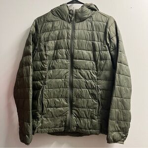 Green Puffer Jacket